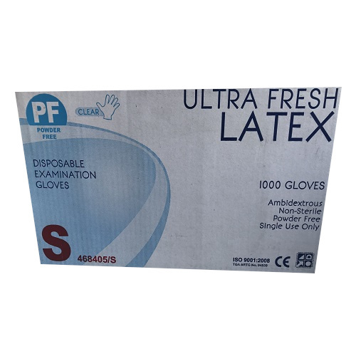 Latex Powder Free Glove Small Ctn (Pk 100 x10)