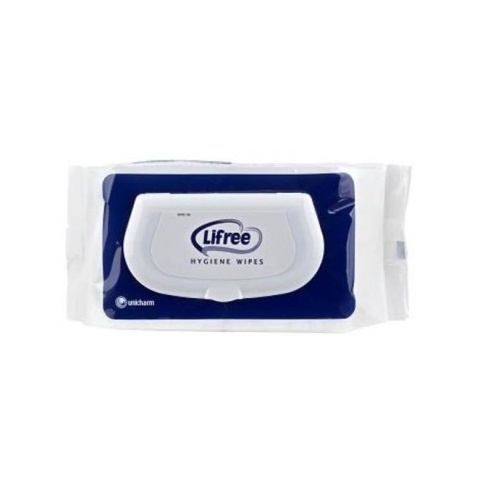 Lifree Adult Hygiene Wipes Pack 50