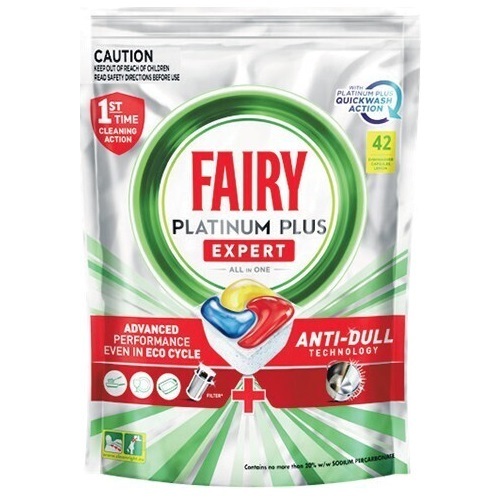 Fairy Platinum Plus Dishwasher Capsules 