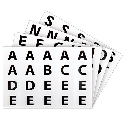 Alphabet Stickers 40 Sheets