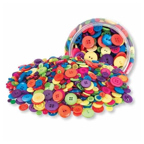 Button Counters Jar 500 gram