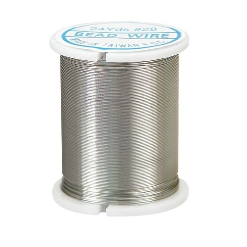 Beading Wire 22m Silver (FI010-S)