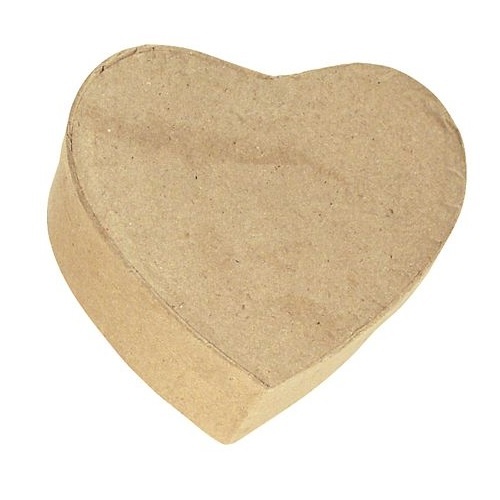 Cardboard Box 90mm 6's Heart