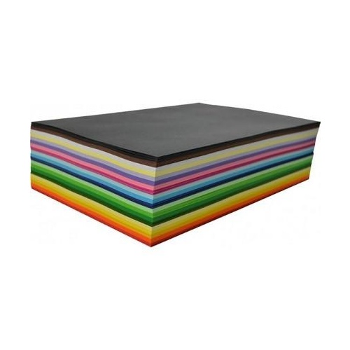 A3 Cover Paper Assorted Pk 500 (91340)