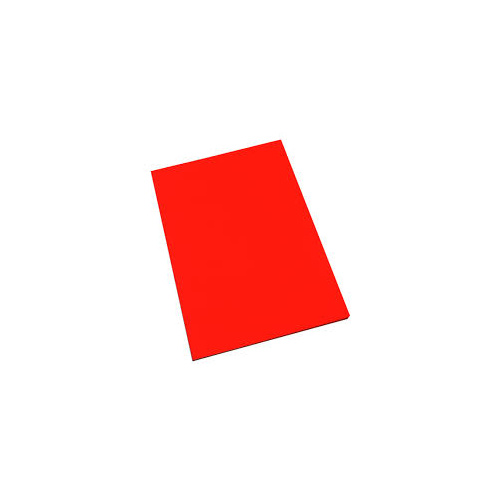 A4 Cardboard Red 210gsm Pack 100