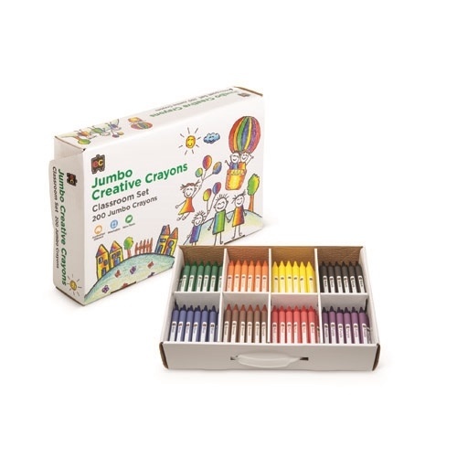 EC Extra Jumbo Crayons Box 200 (JC200)