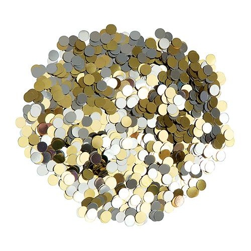 Metallic Confetti Gold/Silver 60g