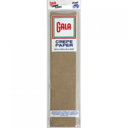 Gala Crepe Paper Grey Pk 12