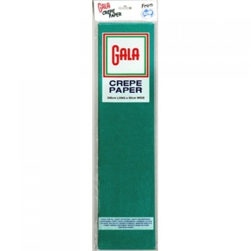 Gala Crepe Paper Jade Teal Pk 12