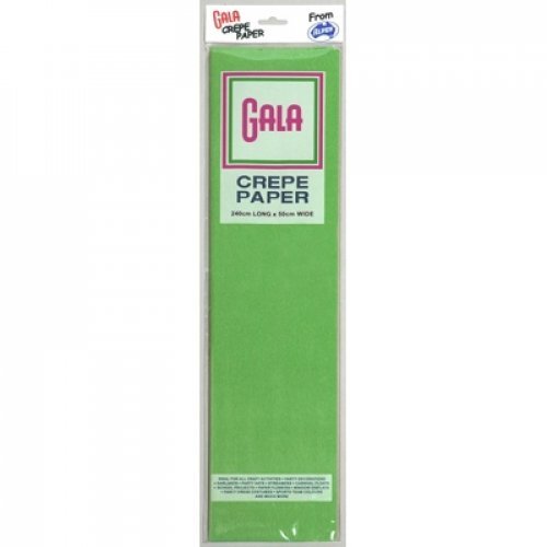 Gala Crepe Paper Nile Green Pk 12