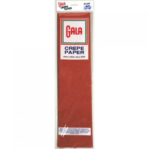 Gala Crepe Paper Ruby Pk 12
