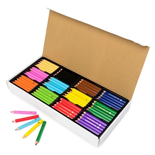 Jumbo Stubby Washable Colouring Pencils Pk 120