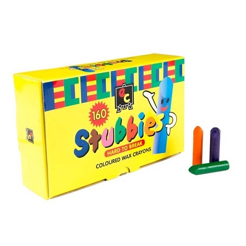 Stubbies Crayons Box 160 EC