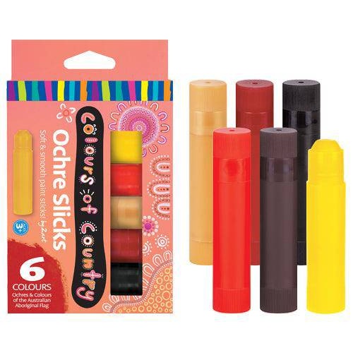 Colours of Country Slicks Ochre Set of 6