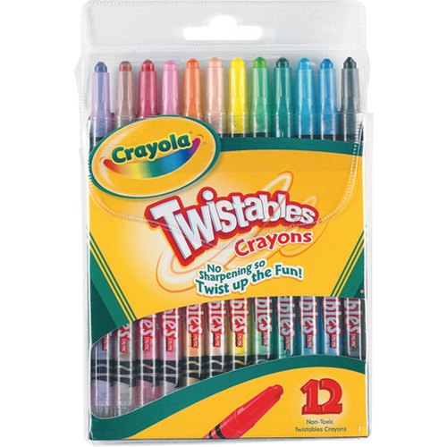 Crayola Twistable Crayons Pack 12 (527412)