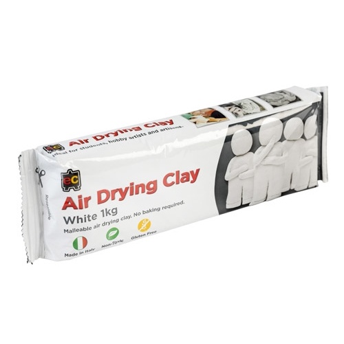 Drying Clay White 1 Kg  (ADCW1)