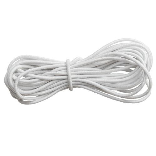 Hat Elastic 2mm 200m White