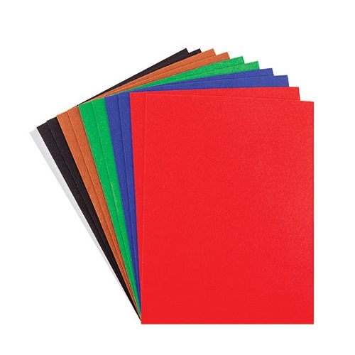 Felt Acrylic Value Pack A4 Sheets Assorted Pack (48)  (FE062)