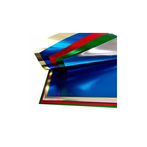 Foil Board Assorted Colours A4 Pk 20