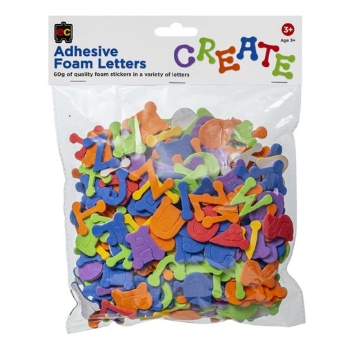 Adhesive Foam Letters 60gm 