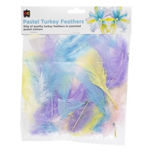 Feathers Pastel Turkey 60g EC (TFP60)