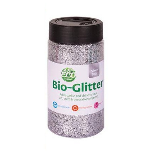 Bio (Biodegradable) Glitter 200g SILVER