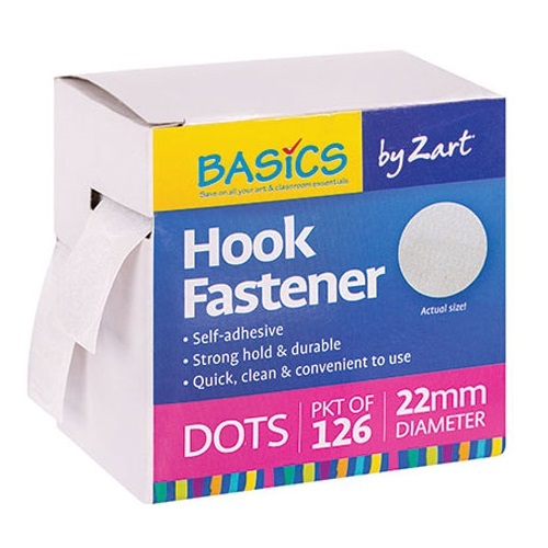 Hook Fastener Dots Only 126s