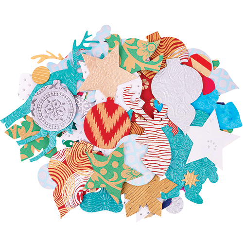 Handmade Pattern Paper – Christmas Shapes 100g (PA724)