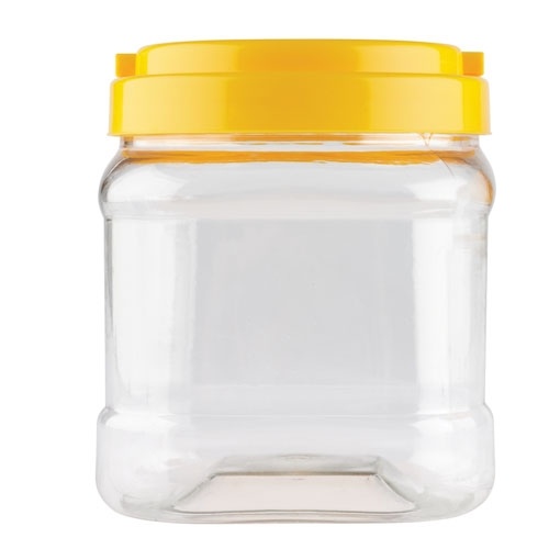 EC Clear Jar with Screw Cap 1.5 Litre (JAR1KG)