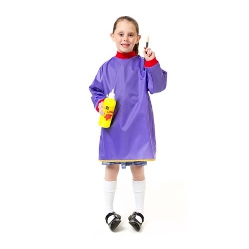 Junior Artist Smocks Purple Ages 5-8