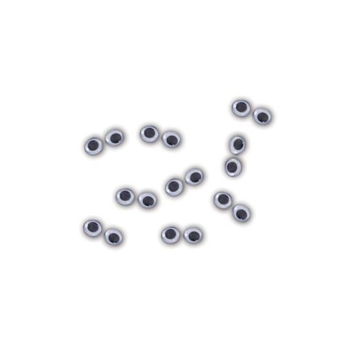Joggle Eyes Round 7mm Pk 100 