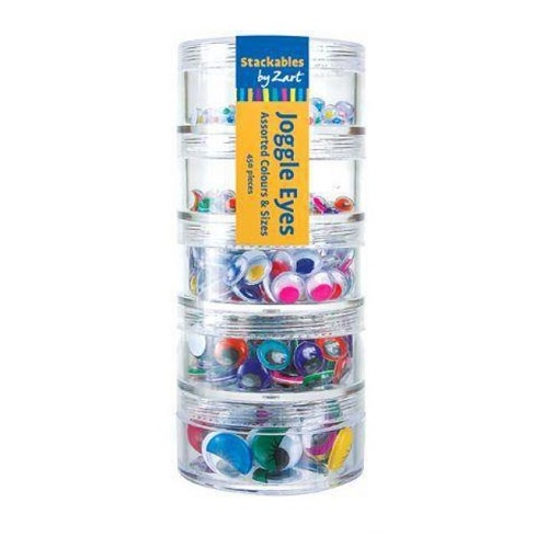 Zart Joggle Eyes Coloured 450's Stackable (EE420)