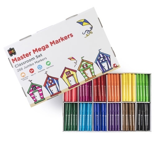 Master Mega Markers Box 288 