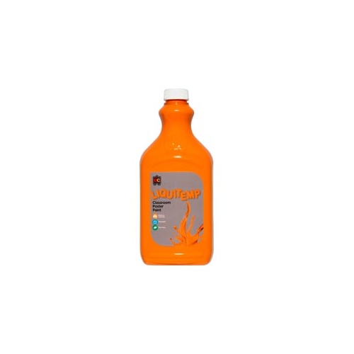 Liquitemp Poster Paint 2L Orange