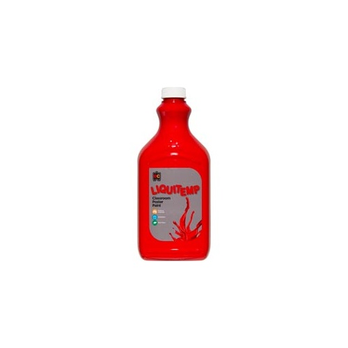 Liquitemp Poster Paint 2L Red (LT2RD)