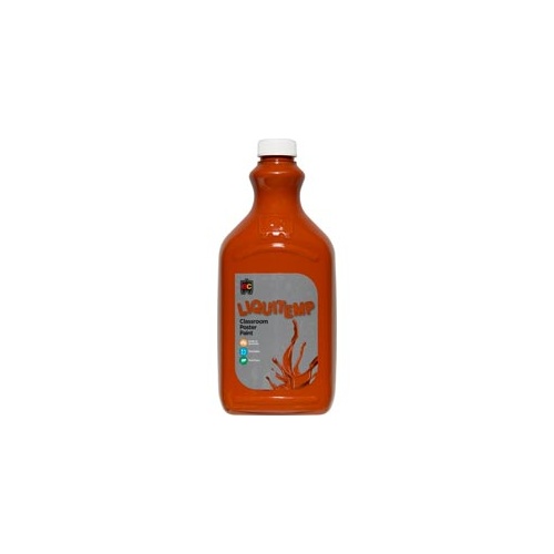 Liquitemp Poster Paint 2L Siena or Brown
