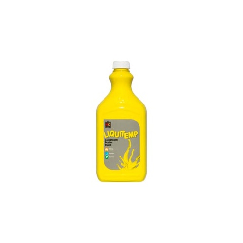 Liquitemp Poster Paint 2L Yellow