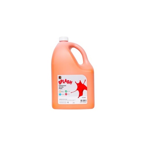 Splash Classroom Acrylic 5L Tangy (Orange)