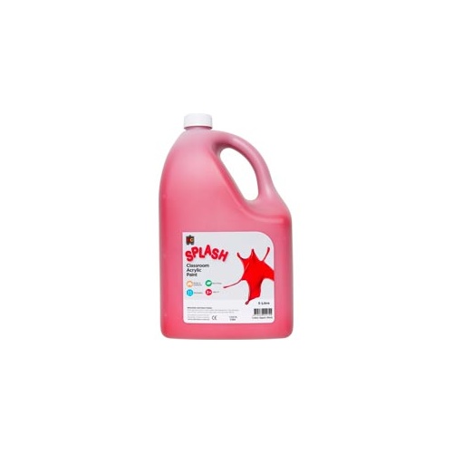 Splash Classroom Acrylic 5L Toffee Apple (Red)
