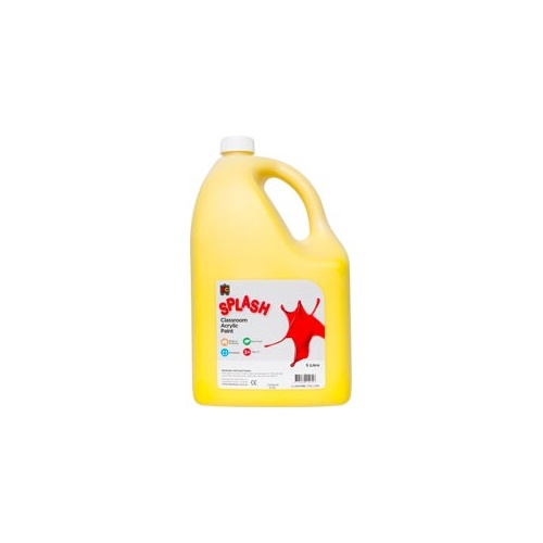 Splash Classroom Acrylic 5L Sunshine (Yellow)