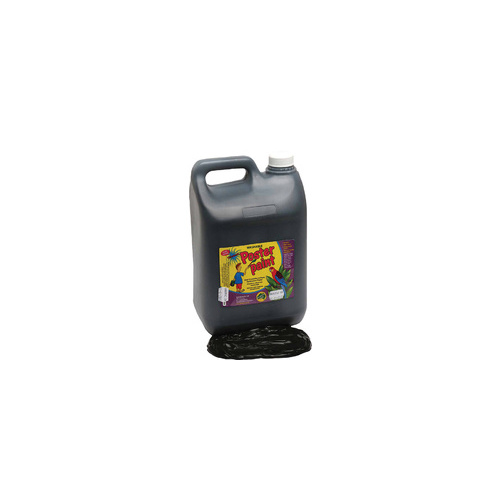Poster Paint 5L Black 