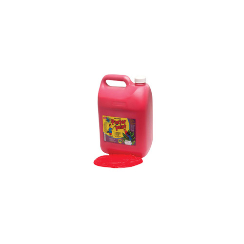 Poster Paint 5L Red 