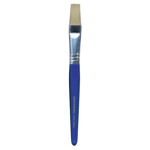 Flat Plastic Stubby Brush