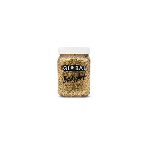 Crazy Faces Face & Body Paint Glitter Gold 250ml