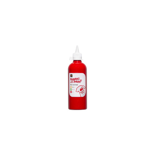 Fabric Paint 500ml Red 