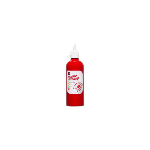 Fabric Paint 500ml Red