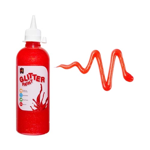 Glitter Paint 500ml Pink (GLP500FPK)