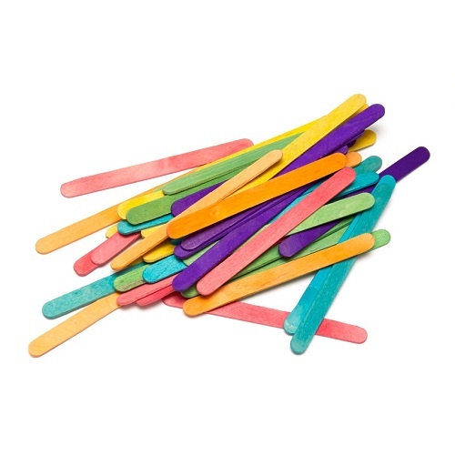 Paddle Pop Stick Coloured Pk 1000