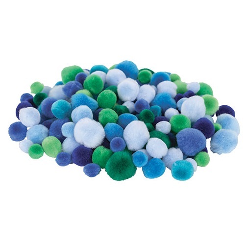 Pom Poms Asst Cool 300s (PP115-CO) ETA JULY 2025