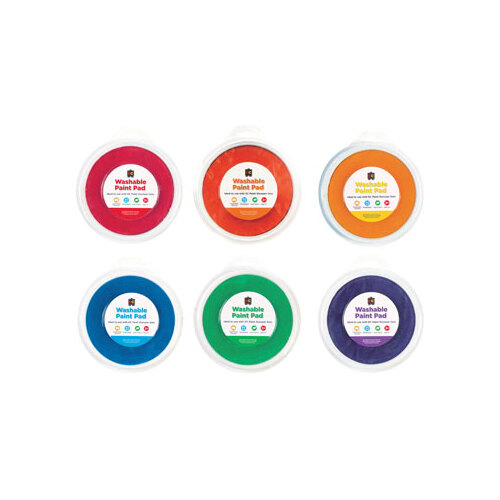Washable Paint Stamper Pad Set of 6